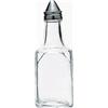 Square Vinegar Bottle with Stainless Steel Top