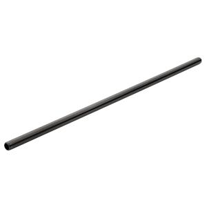 Stainless Steel Matt Black Straw 8.5inch / 21.5cm