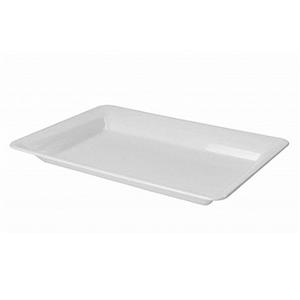 Re-usable Hard Catering Platters White 18inch x 12inch