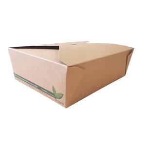 DispoPak NO 3 Kraft Compostable Food Box