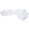 Polycarbonate 1/3GN Universal Handled Lid Clear