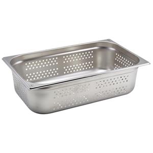 Perforated Stainless Steel Gastronorm Pan 1/1 - 15cm Deep