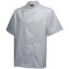 Basic Stud Jacket Short Sleeve White XS