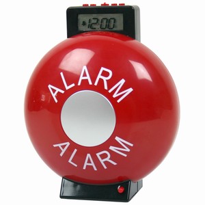 Fire Bell Alarm Clock