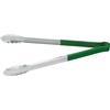 Stainless Steel Serving Tongs Green 16inch / 40cm