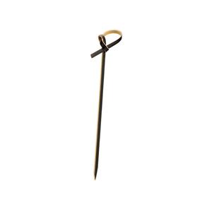 Bamboo Black Knotted Skewer 3.5inch / 9cm