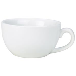 Genware Porcelain Bowl Shaped Cup 10.25oz / 290ml