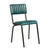 Core Side Chair Ribbed Lascari Vintage Teal