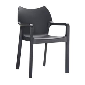 Peak Arm Chair Black