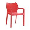 Peak Arm Chair Red