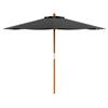 Prince Parasol Umbrella Black