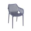 Spring Arm Chair Anthracite Grey