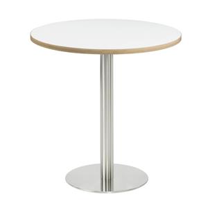 Zuma Complete Round Dining Table White 70cm