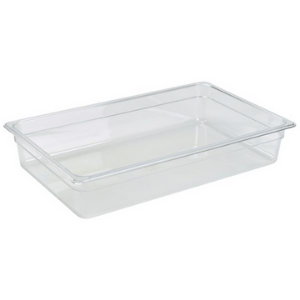 Polycarbonate GN Pan 100mm Clear