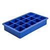 15 Cavity Blue Silicone Ice Cube Mould