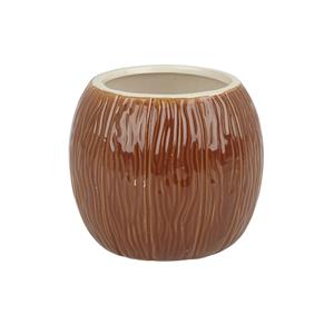 Ceramic Coconut Tiki Mug 17.6oz / 500ml