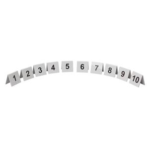 Plastic Table Numbers 1-10