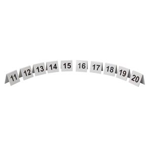 Plastic Table Numbers 11-20