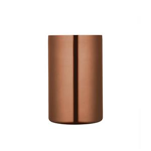 BarCraft Double Walled Copper Finish Wine Cooler