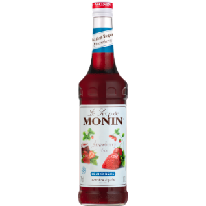 Monin Strawberry Reduced Sugar Syrup 70cl