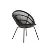 Lagom Black Rattan Chair