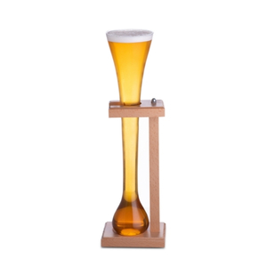 Glass Half Yard of Ale with Stand 700ml