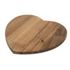 Acacia Wood Heart Shaped Serving Board 30 x 29cm