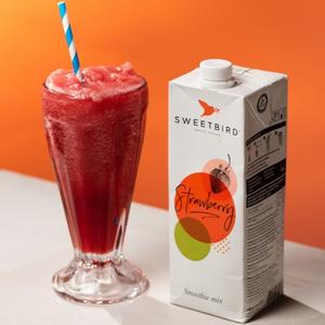 Sweetbird Strawberry Smoothie Mix 1ltr