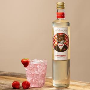 William Fox Premium Strawberry Syrup 75cl