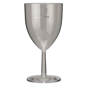 Clarity Polycarbonate Wine Glass 7oz LCE at 125ml