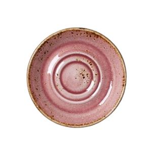 Craft Raspberry Saucer Double Well Small 11.75cm / 4.625inch