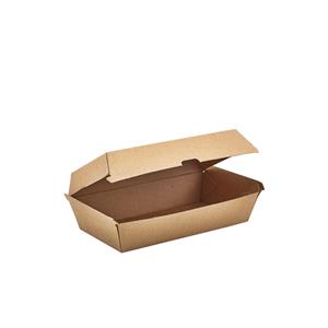 GenWare Compostable Kraft Food Boxes 8inch / 20.5mm (Pack of 200)