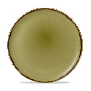 Harvest Green Coupe Plate 12.75inch