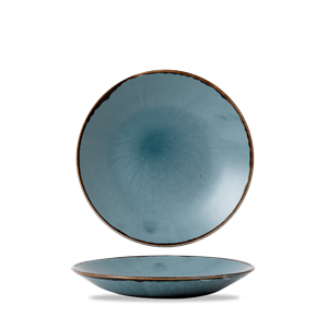Harvest Blue Deep Coupe Plate 10inch