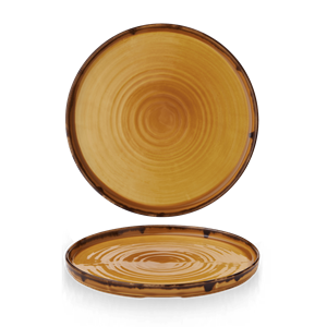 Harvest Mustard Walled Plate 10.25inch