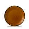 Harvest Brown Coupe Plate 6.5inch