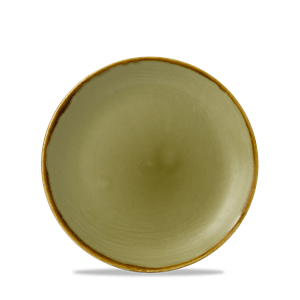 Harvest Green Coupe Plate 6.5inch