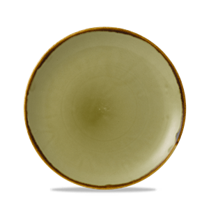 Harvest Green Coupe Plate 8.67inch