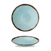 Harvest Turquoise Organic Coupe Bowl 9.6inch