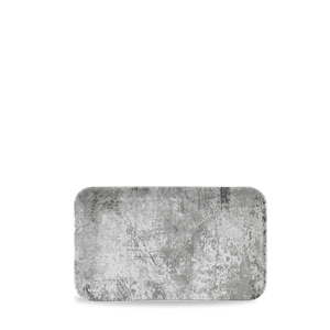 Dudson Makers Collection Urban Grey Organic Rectangular Plate 10.6X6.3inch