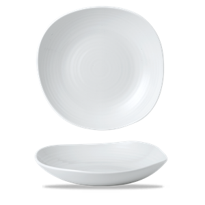 Dudson White Organic Coupe Wobbly Bowl 11.375inch