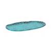 Oval Turquoise Tray 40 x 20 x 1.5cm