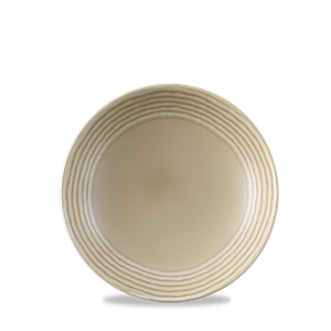 Dudson Harvest Norse Linen Deep Coupe Plate 10inch