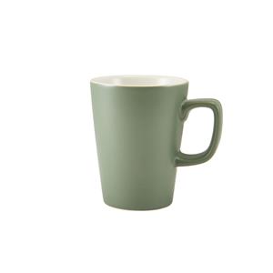 GenWare Porcelain Matt Sage Latte Mug 340ml / 12oz