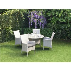 Wungong 4 Seater Round Dining Set
