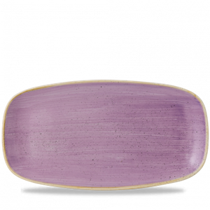 Stonecast Lavender Chefs Oblong Plate 13.875 x 7.375inch