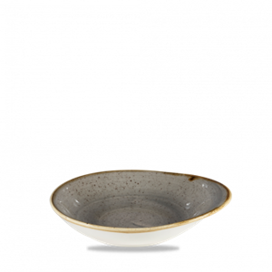 Stonecast Peppercorn Grey Round Dish 7.25 x 6.5inch