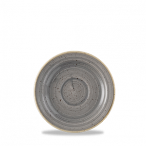 Stonecast Peppercorn Grey Profile Saucer 5.875inch