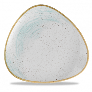 Stonecast Accents Duck Egg Lotus Plate 10inch