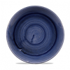 Stonecast Patina Cobalt Blue Evolve Coupe Plate 10.25inch